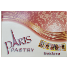 Load image into Gallery viewer, Paris Pastry Gold Assorted Baklava Half or Large Tray Pack
