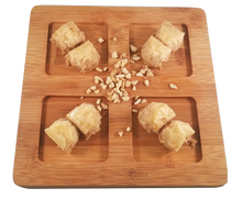 Load image into Gallery viewer, SUGAR FREE MINI HALF MOON BAKLAVA CASHEWS by Paris Pastry in Michigan USA