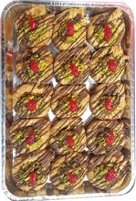 Load image into Gallery viewer, SWAR EL SIT BAKLAVA WITH CHOCOLATE AND PISTACHIO HALF TRAY by Paris Pastry in Michigan USA