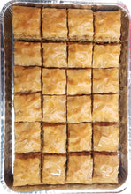Load image into Gallery viewer, BAKLAVA WALNUTS HALF TRAY by Paris Pastry