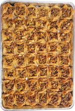Load image into Gallery viewer, BIRD&#39;S NEST BAKLAVA PISTACHIO FULL TRAY by Paris Pastry
