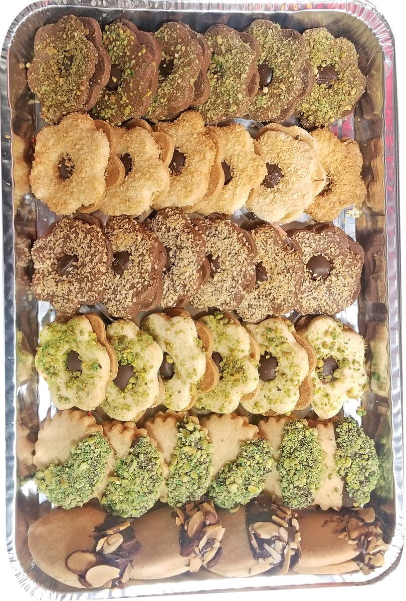 Assorted Sable Cookies Half Tray