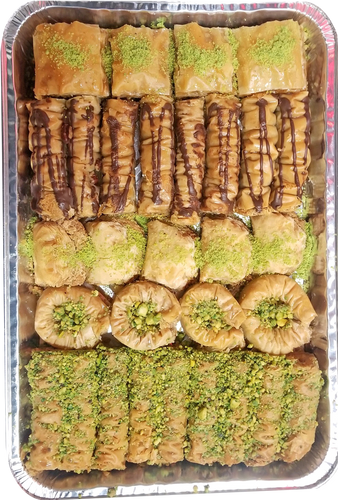 PLATINUM ASSORTED BAKLAVA TRAY by Paris Pastry in Michigan USA