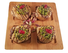 Load image into Gallery viewer, SWAR EL SIT BAKLAVA WITH CHOCOLATE AND PISTACHIO by Paris Pastry in Michigan USA