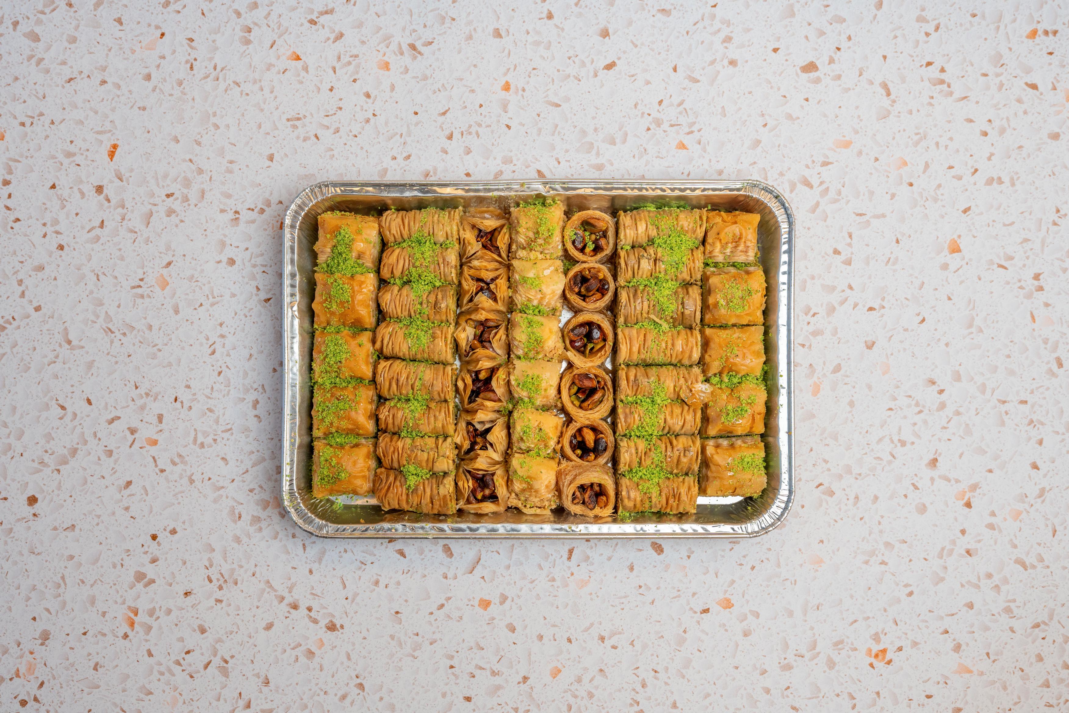 Sugar Free Mix Baklava Half Tray