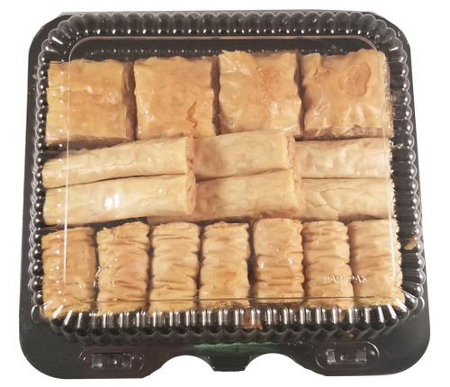 ASSORTED BAKLAVA MINI PACK WALNUTS AND CASHEWS by Paris Pastry