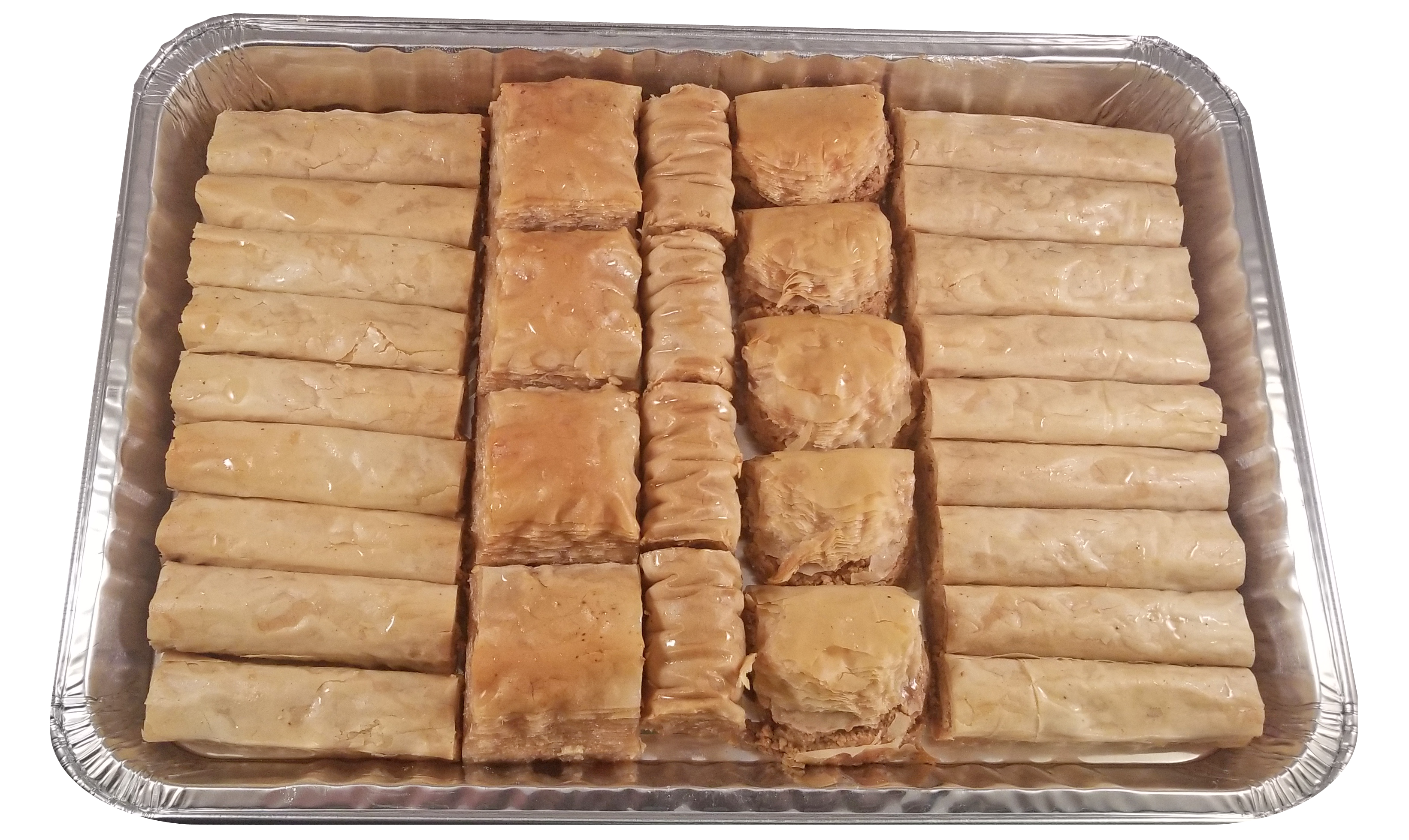 ASSORTED BAKLAVA WALNUTS AND CASHEWS by Paris Pastry