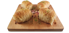 Load image into Gallery viewer, SHREDDED FILO WRAP BAKLAVA PISTACHIO by Paris Pastry in Michigan USA
