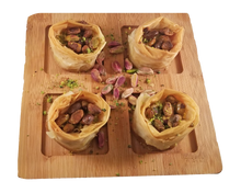 Load image into Gallery viewer, SUSHI BAKLAVA PISTACHIO by Paris Pastry in Michigan USA

