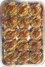 Load image into Gallery viewer, SWAR EL SIT BAKLAVA WITH CHOCOLATE AND PISTACHIO HALF TRAY by Paris Pastry in Michigan USA
