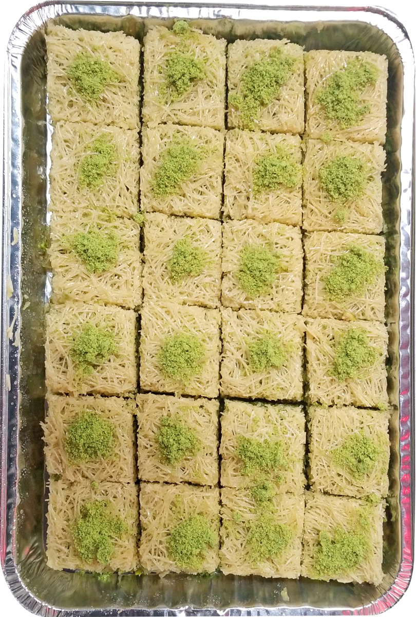 BALLOURIA BAKLAVA PISTACHIO HALF TRAY by Paris Pastry