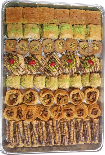 SIGNATURE 2 ASSORTED BAKLAVA TRAY by Paris Pastry in Michigan USA