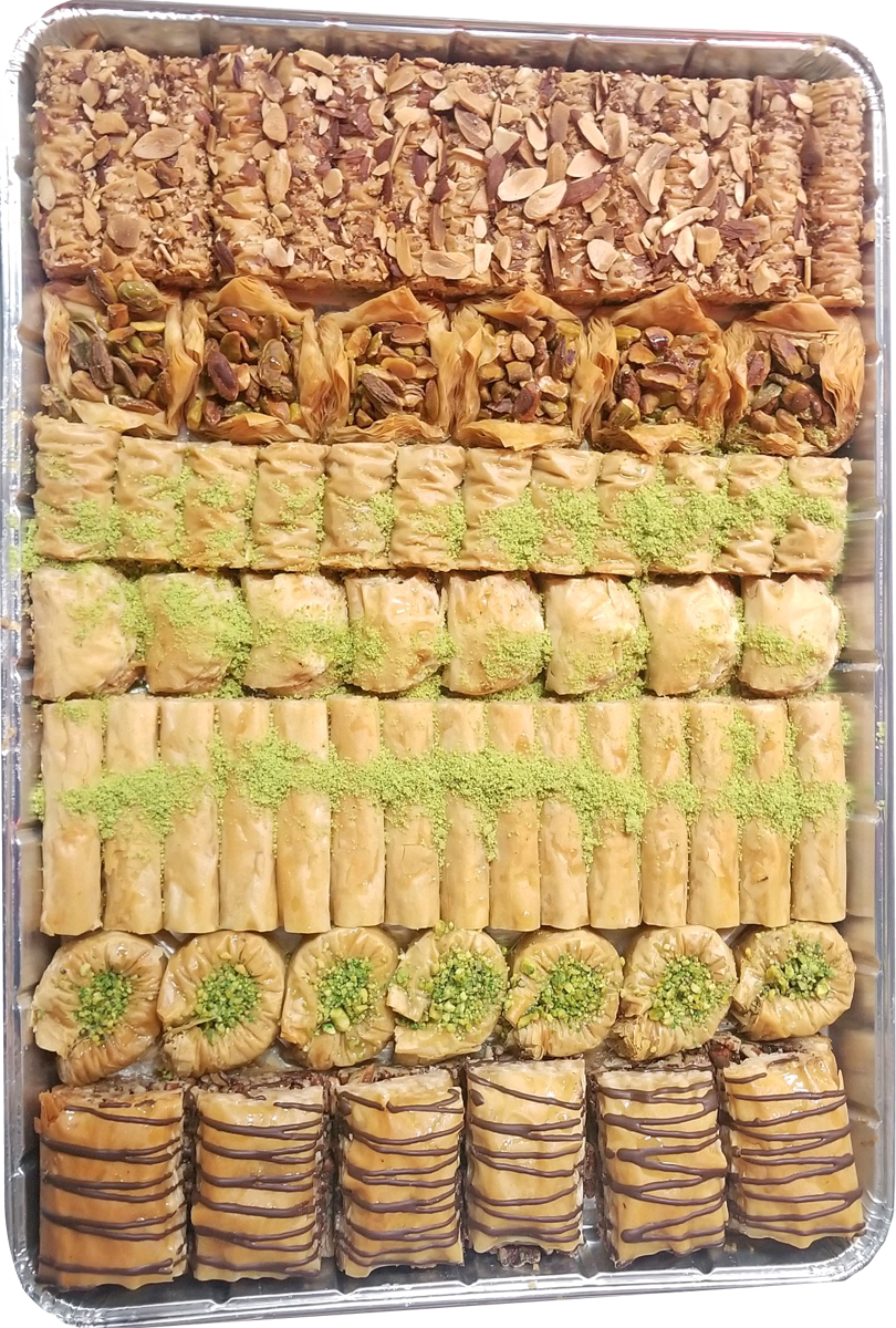 DELUXE 2 ASSORTED BAKLAVA by Paris Pastry in Michigan USA