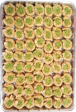 Load image into Gallery viewer, SWAR EL SIT (ROYAL TWISTED) BAKLAVA FULL TRAY by Paris Pastry in Michigan USA
